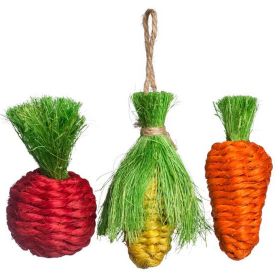 Prevue Pet Products Grassy Nibblers Trio Woven 3 pc set - 1081